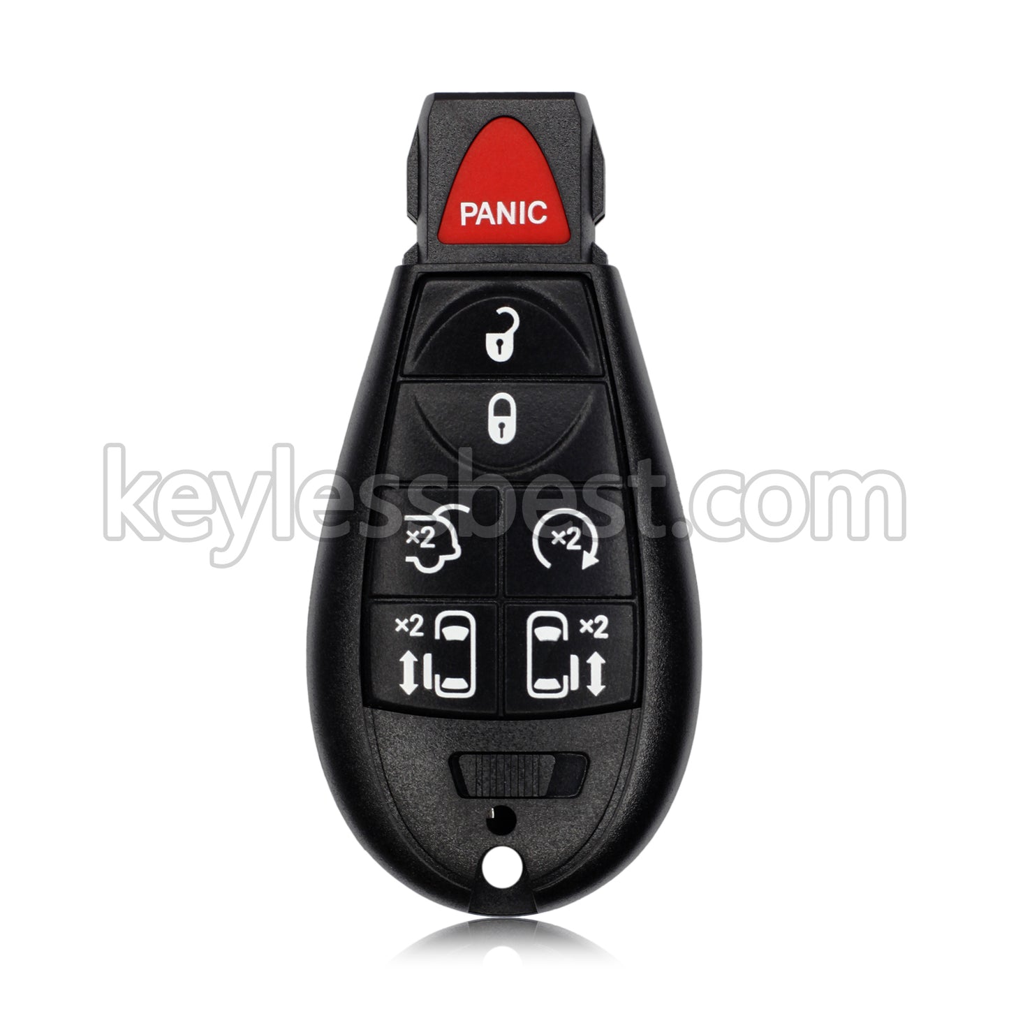 2006-2018 Chrysler Dodge Volkswagen Routan Dodge Jeep Commander Grand Cherokee / 7 Buttons Remote Key / M3N5WY783X / 433MHz