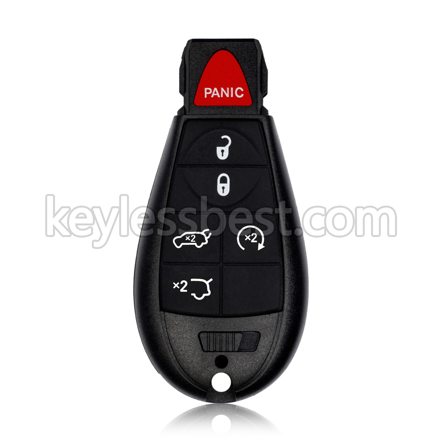 2008-2013 Jeep Grand Cherokee Commander / 6 Buttons Remote Key / M3N5WY783X / 433MHz