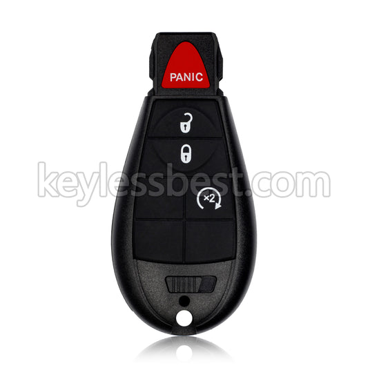 2008-2019 Dodge Chrysler Volkswagen Jeep / 4 Buttons Remote Key / M3N5WY783X / 433MH z