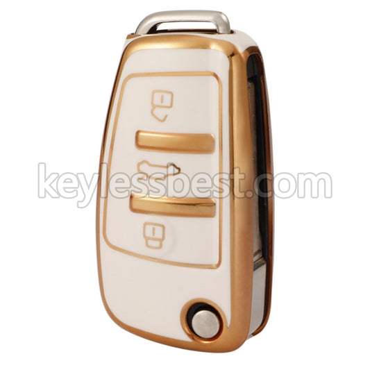 TPU Car Key cover For Audi Car Key cover case holder