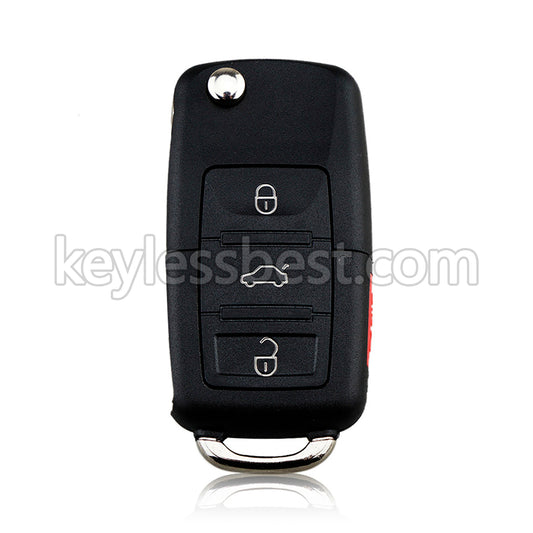 1998-2002 VW Beetle Cabrio Golf Jetta Passat / 4 Buttons Remote Key / HLO1J0959753F 1J0959753T / 315MHz