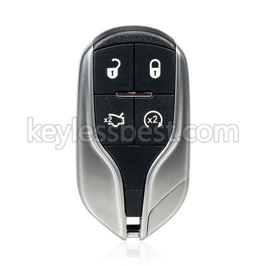2014 - 2016 Maserati Ghibli Quattroporte / 4 Buttons Remote Key / M3N-7393490 / 433MHz