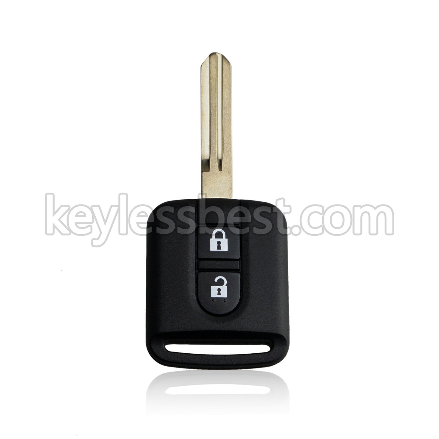 2002 - 2016 Renault Maxity Nissan Micra K12 Navara D40M / 2 Buttons Remote Key / 5WK4876 / 433MHz