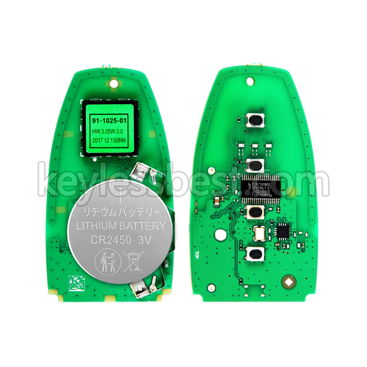 2023-2024 Ford Mustang / 4 Buttons Remote Key / M3N-A3C108397/ 434MHz
