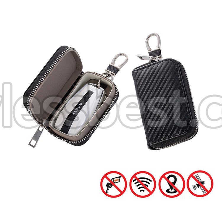 Car Key Signal Blocker Case Faraday Cage Fob Pouch Keyless RFID Blocking Bag