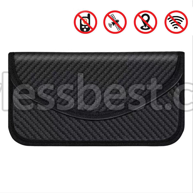 Car Key Signal Blocker Case Faraday Cage Fob Pouch Keyless RFID Blocking Bag