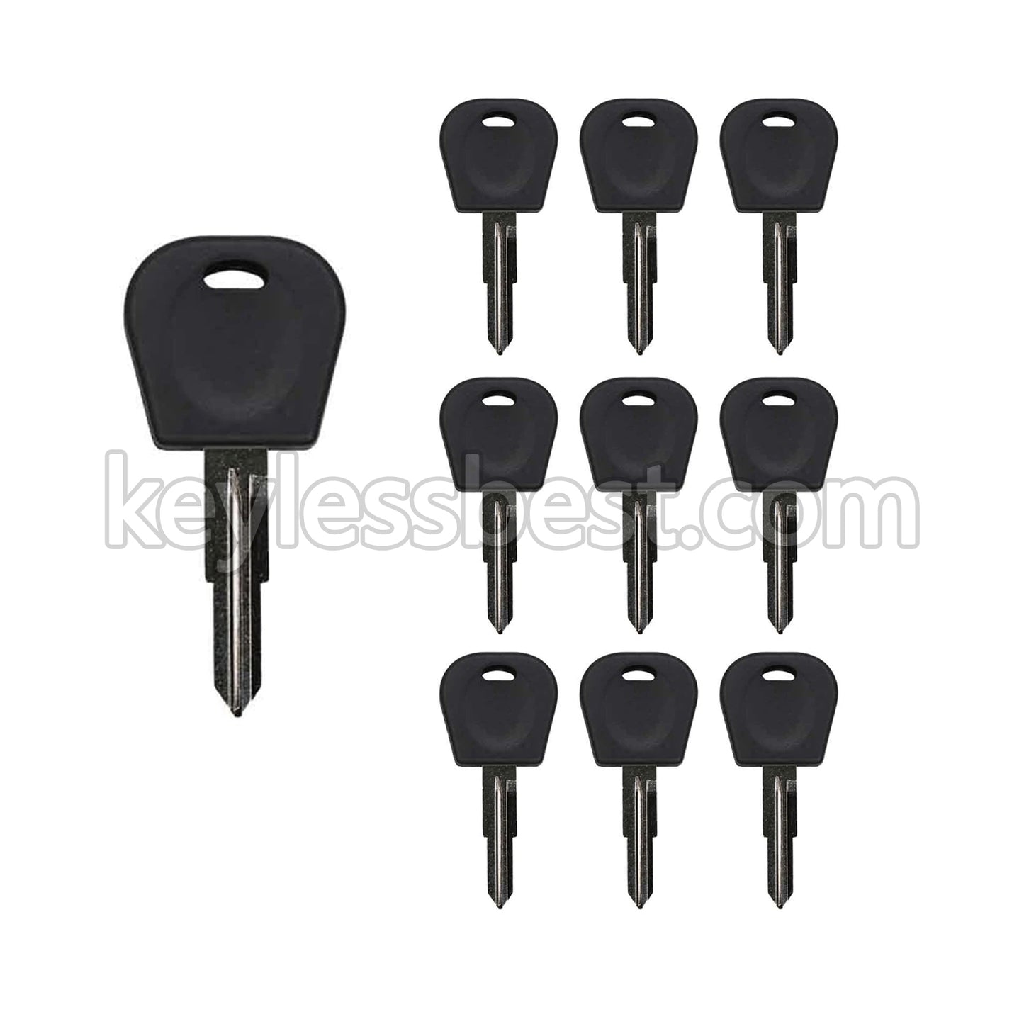 2008 - 2014 Chevrolet / Saturn / B114R DWO5AP Transponder Key / PHILIPS ID 46 GM CIRCLE + Chip Bundle of 10