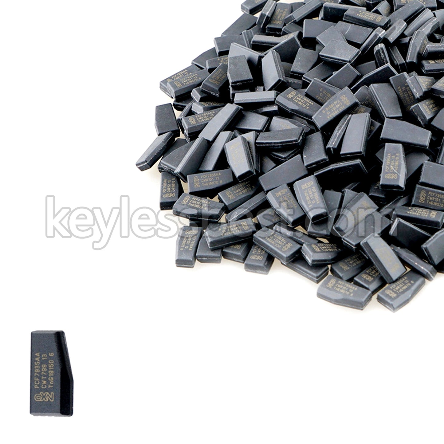 High Quality Immobilizer Transponder Chip Blank Carbon T5-20 Key Chip Car Key Copy to ID 11 12 13 33 T5 ID20 Ceramic