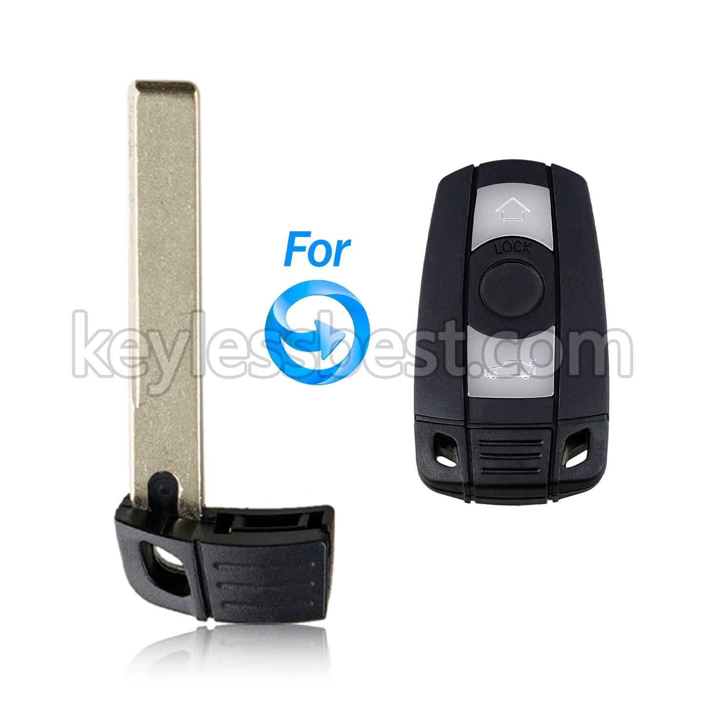 2006-2013 BMW / Smart Key Emergency Key / FCC ID: KR55WK49127 / Bundle of 10