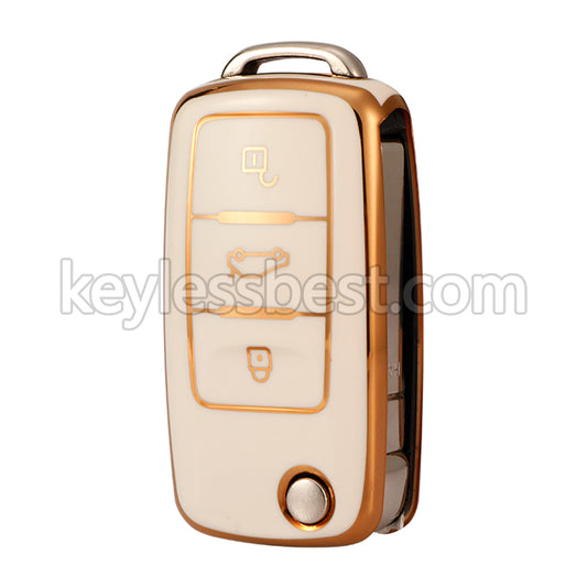 TPU Car Key cover For Volkswagen Car Key cover case holder