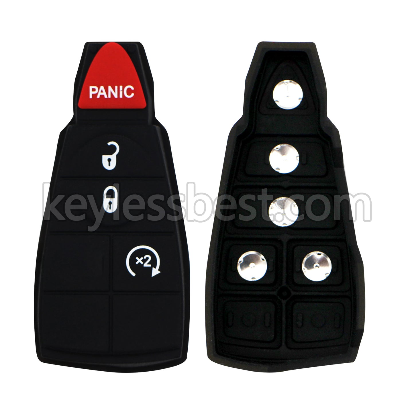 2013-2019 Dodge Ram 1500 Classic / 4 Buttons Remote Key / GQ4-53T / 433MHz