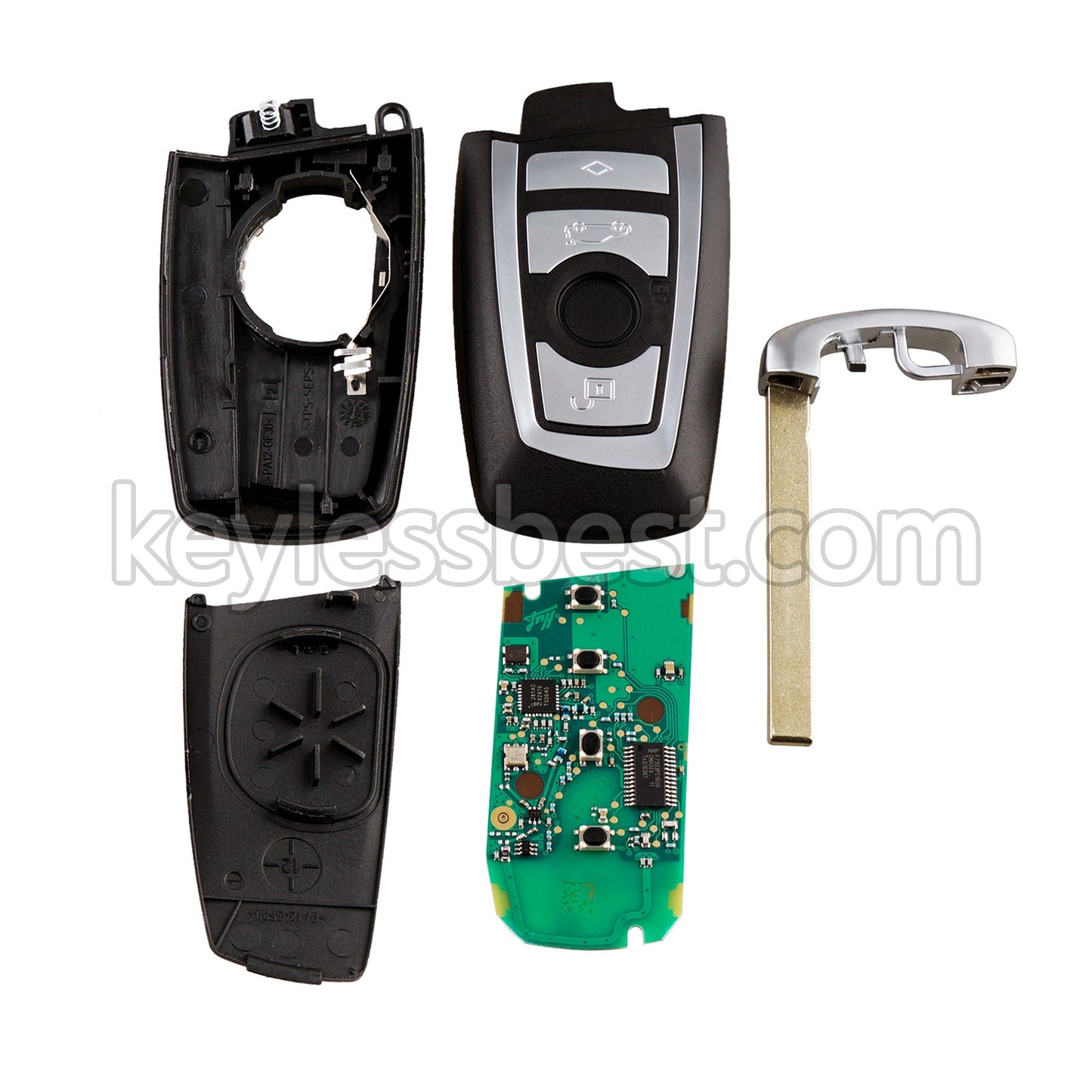 2014 - 2019 BMW X5 6 Series 3 5 / 4 Buttons Remote Key / NBGIDGNG1 / 868MHz