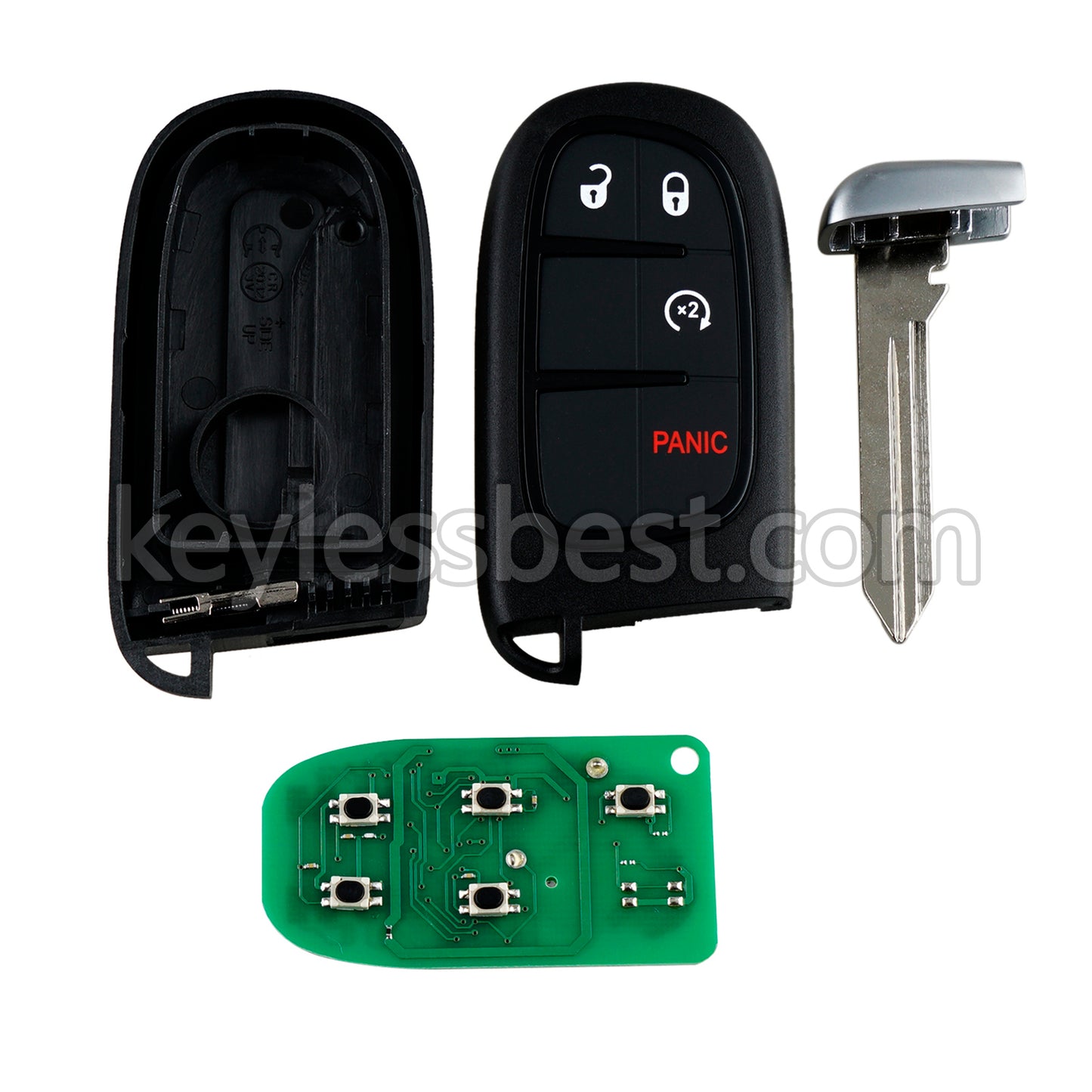 2014-2021 Jeep Cherokee / 5 Buttons Remote Key / GQ4-54T / 433MHz