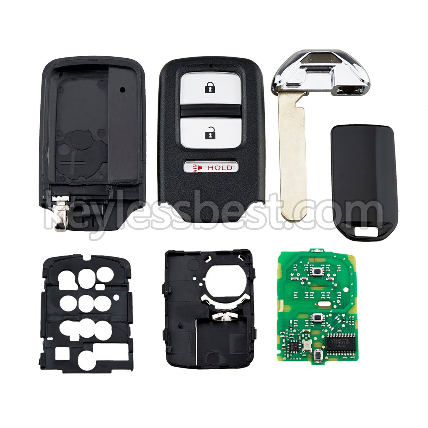 2013 - 2015 Honda Crosstour / 3 Buttons Remote Key / ACJ932HK1210A / 314.8MHz