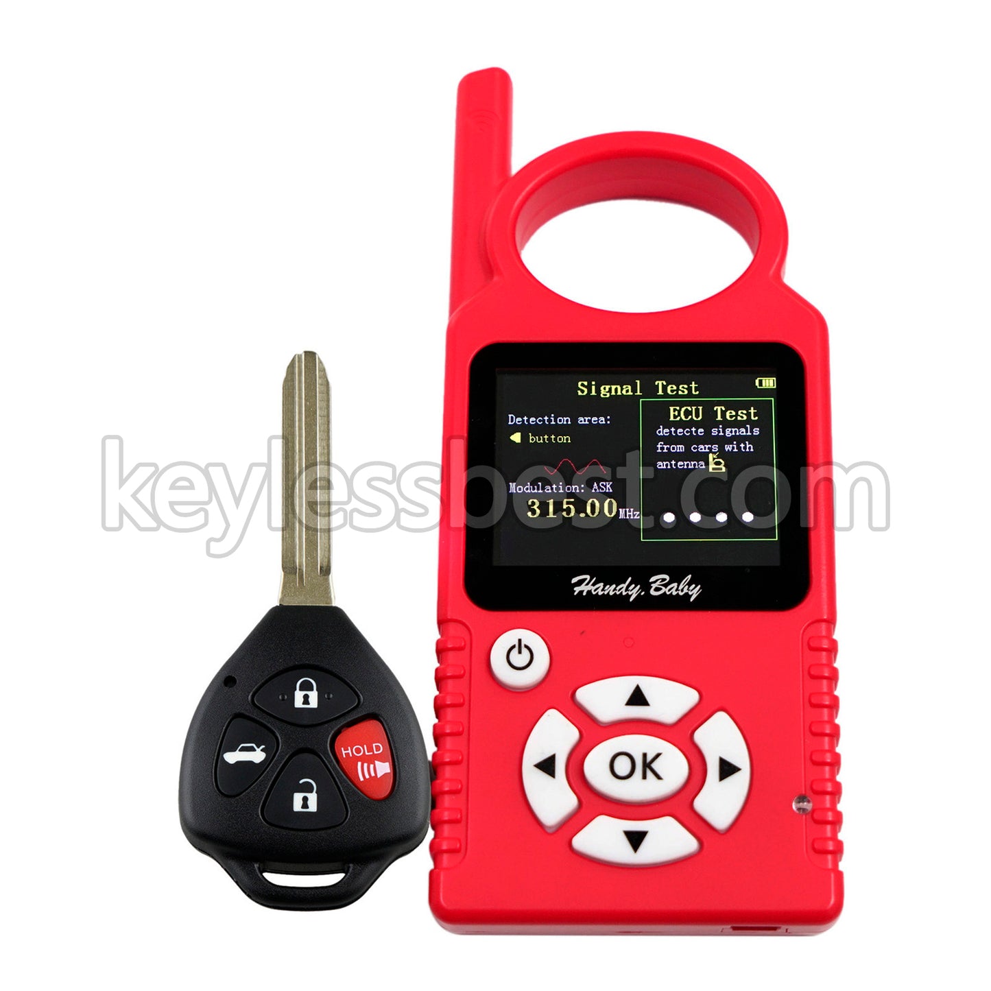2010 - 2011 Toyota Camry / 4 Buttons Remote Key / MOZB41TG / 314MHz