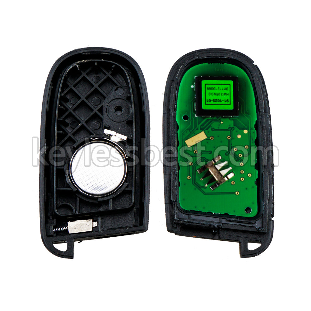 2017-2021 Jeep Compass / 5 Buttons Remote Key / M3N-40821302 / 433MHz