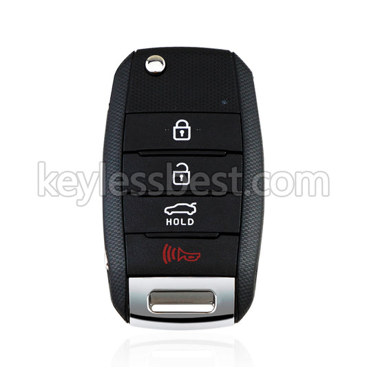 2017 - 2018 Kia Forte / 4 Buttons Remote Key / OSLOKA-875T / 433MHz