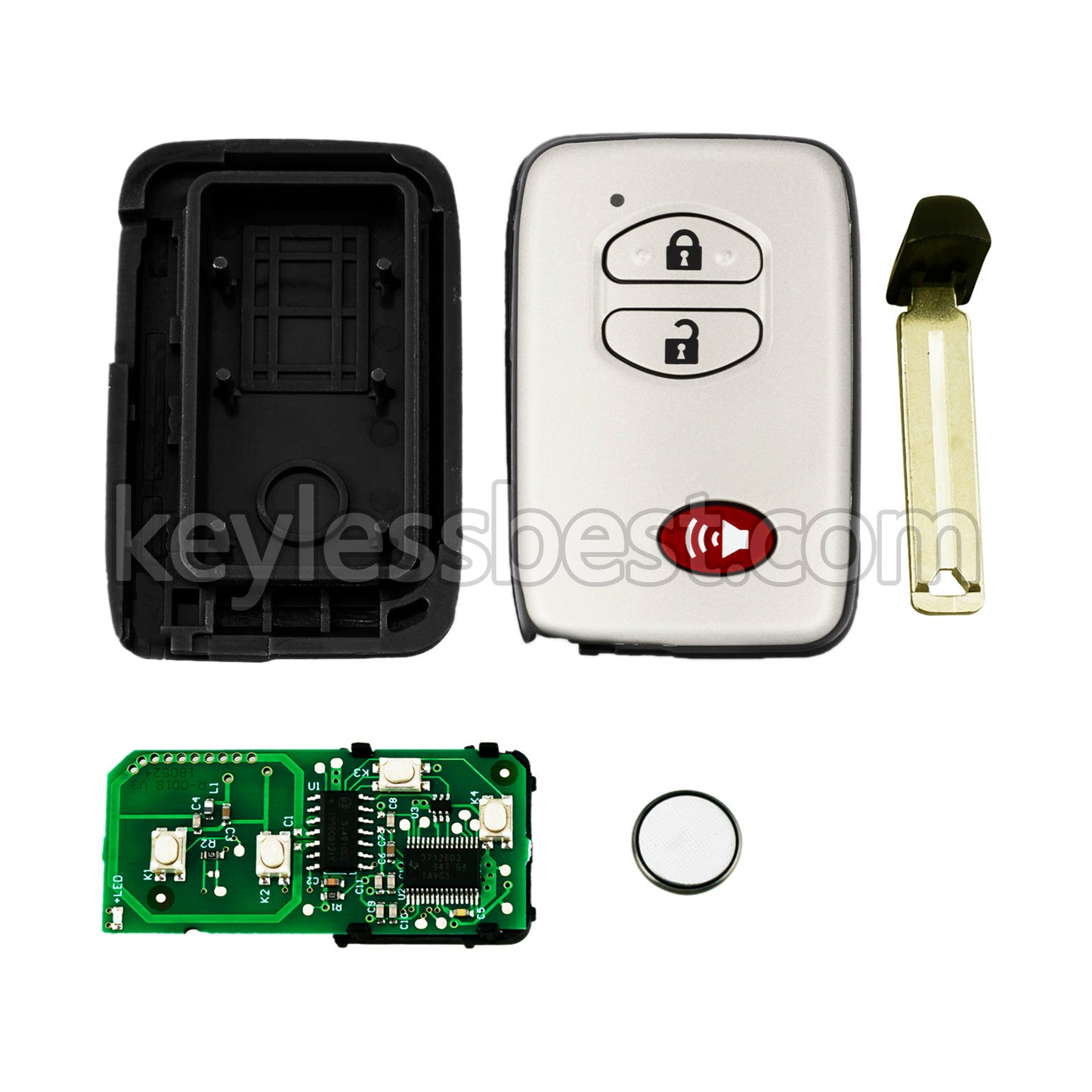 2008 - 2015 Toyota Rav4 Landcruiser / 3 Buttons Remote Key / HYQ14FBN/ 315MHz