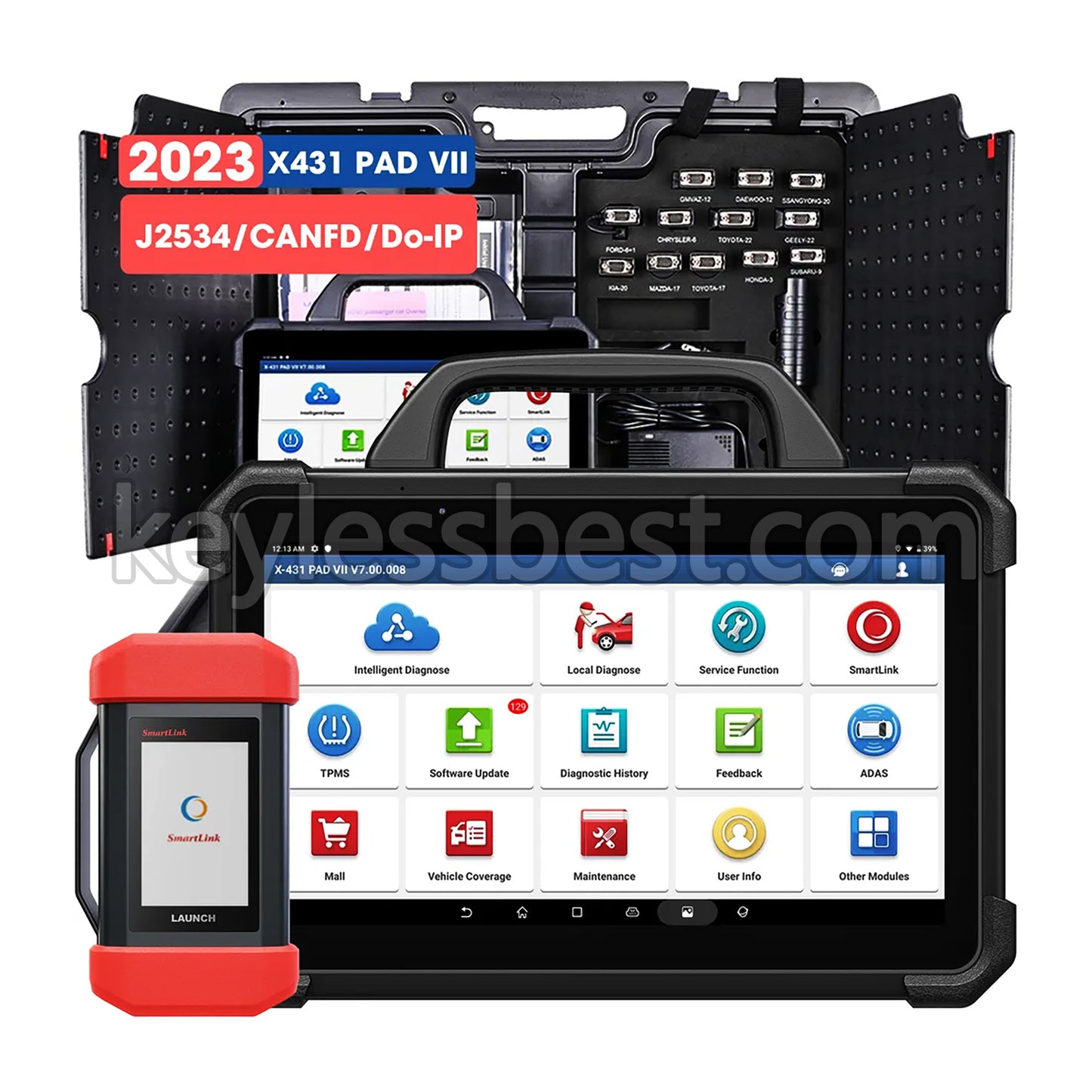 2023 universal launch x431 PAD VII Elite pad7 padvii 431 ecu programming immo obd2 scanner diagnostic machine tools for all car  Essential details