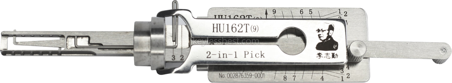 Original Lishi Tools HU162T 2 in 1 locksmith tools lock pick For Door Lock Opener Professional Hand Tools