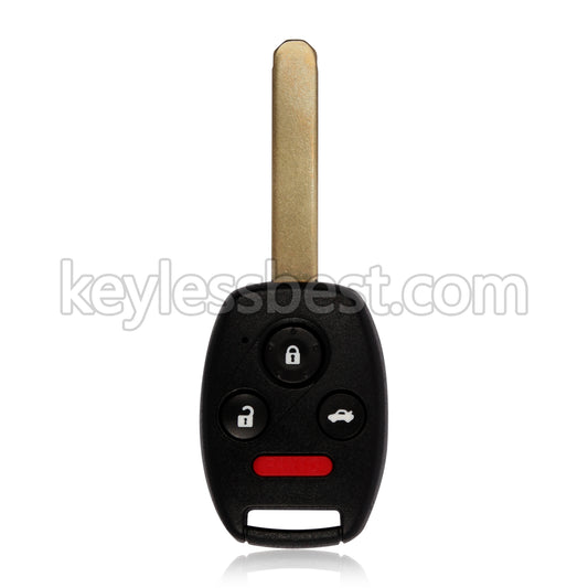 2006-2013 Honda Civic Acura MDX / 4 Buttons Remote Key / N5F-S0084A / 313.8MHz
