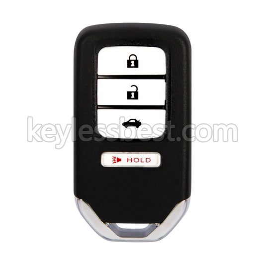 2016-2017 Honda Accord / 4 Buttons Remote Key / ACJ932HK1310A/ 433MHz