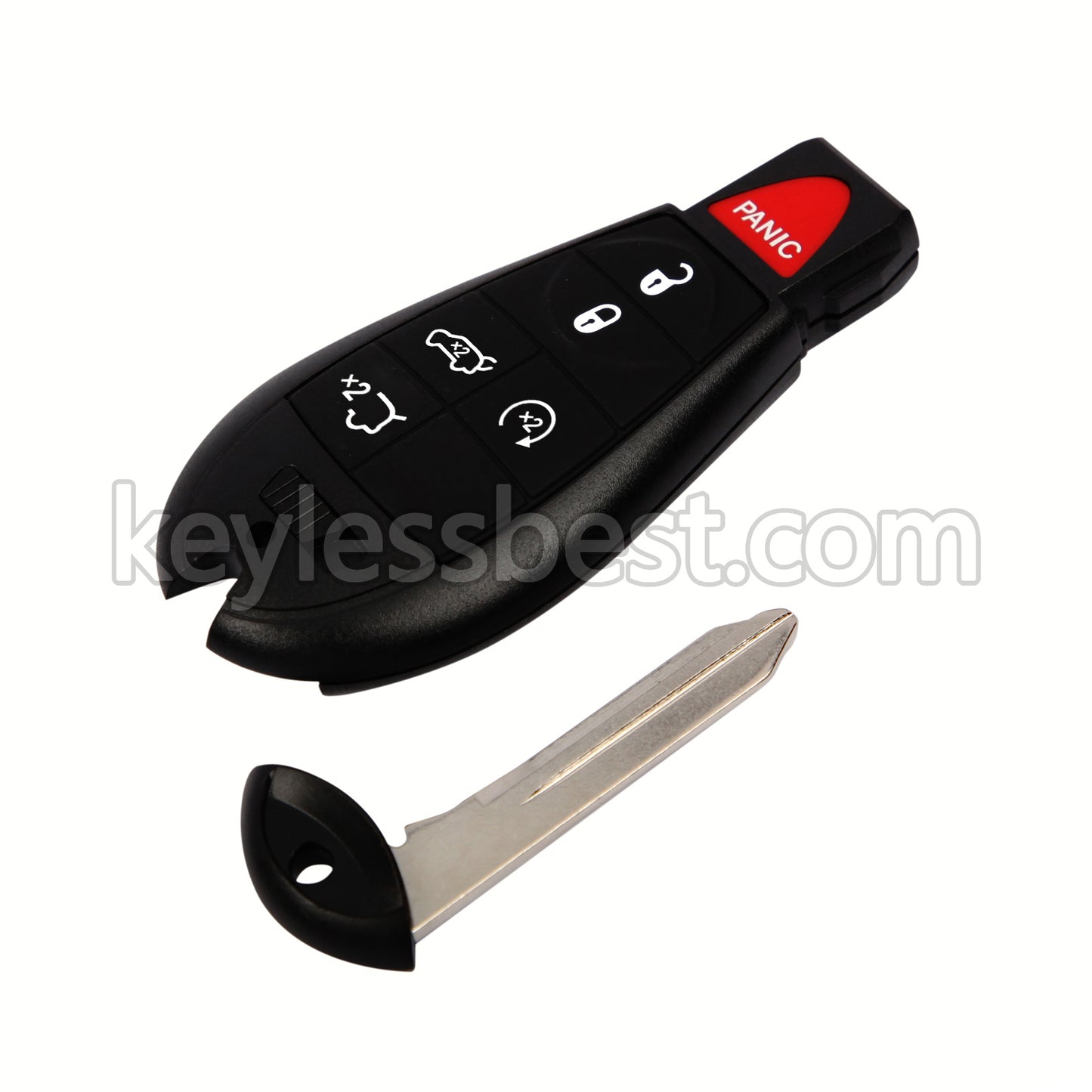 2008-2013 Jeep Grand Cherokee Commander / 6 Buttons Remote Key / M3N5WY783X / 433MHz