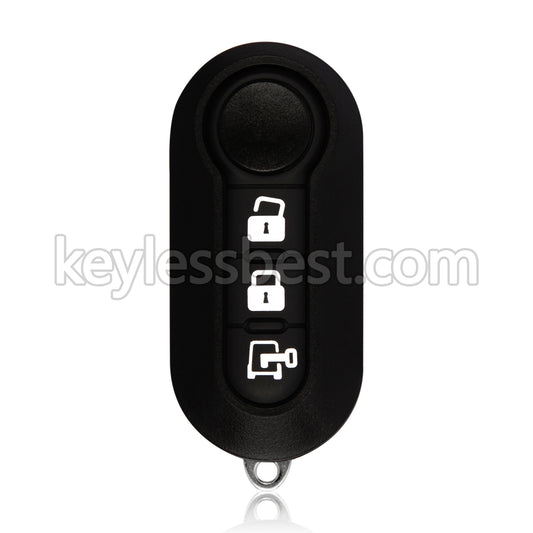 2012 - 2017 Fiat 500 Ram Promaster City (Delphi BCM) / 3 Buttons Remote Key / LTQF12AM433TX / 433MHz