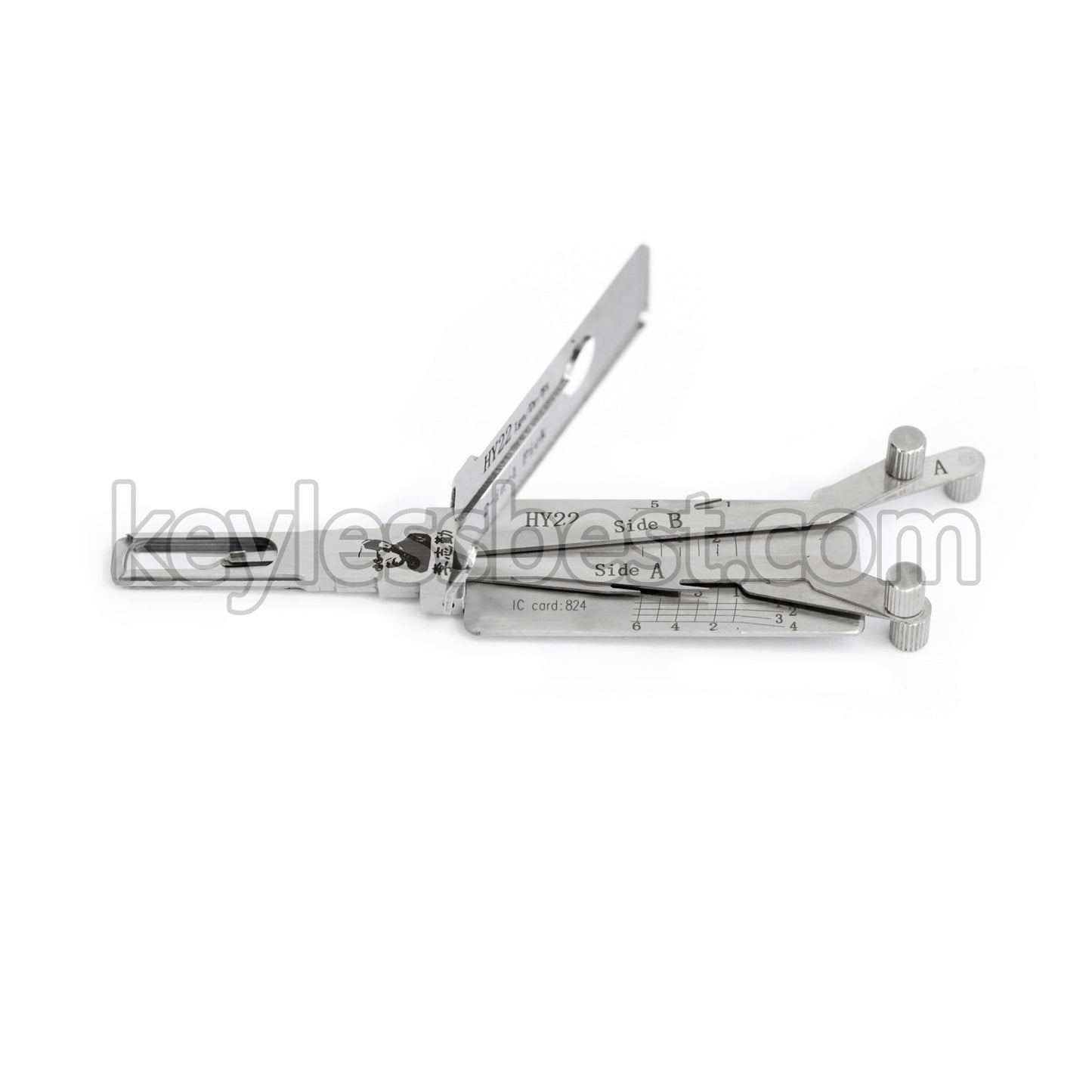 Original Lishi Tools HY22 2 in 1 locksmith tools lock pick For Door Lock Opener Professional Hand Tools