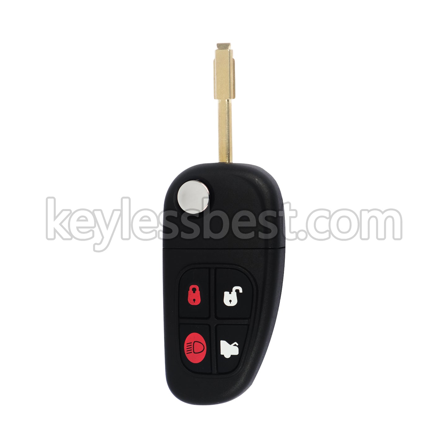 2001 - 2008 Jaguar S-Type XJ8 X-Type / 4 Buttons Remote Key / NHVWB1U241 NHVWBIU241 CWTWB1U243 / 315MHz