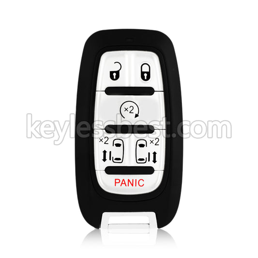 2017-2021 Chrysler Pacifica Voyager / 6 Buttons Remote Key / M3N-97395900 / 434MHz