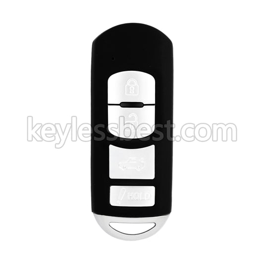 2014 - 2019 Mazda 3 6 Miata MX-5 / 4 Buttons Remote Key / WAZSKE13D01 WAZSKE13D02 / 315MHz