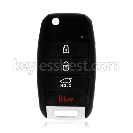 2015 - 2020 Kia Sorento / 4 Buttons Remote Key / OSLOKA-910T (UM) / 433MHz