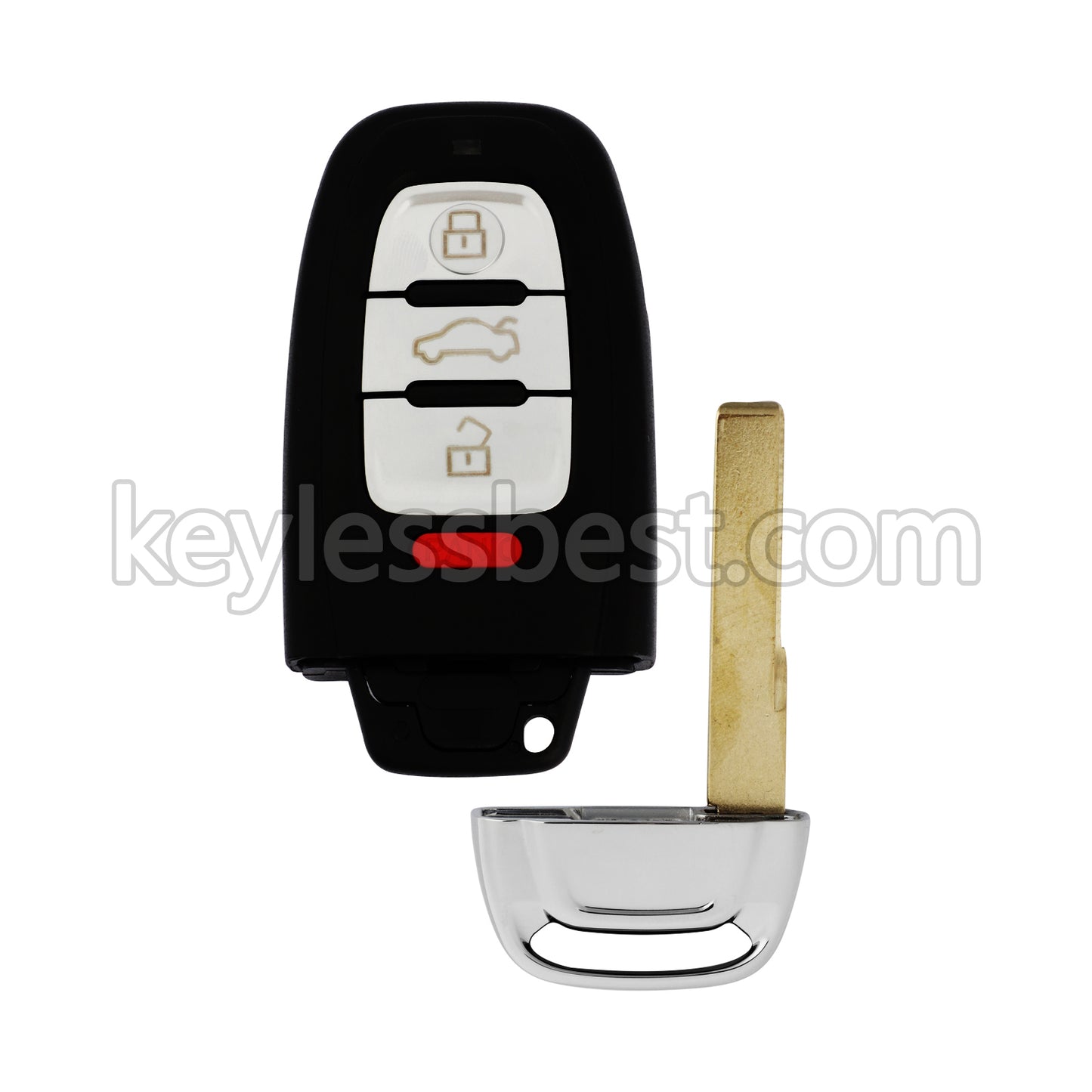 2008 - 2012 Audi A4 A5 Cabriolet S4 Avant S5 Coupe Q5 2.0L / 4 Buttons Remote Key / IYZFBSB802 / 315MHz