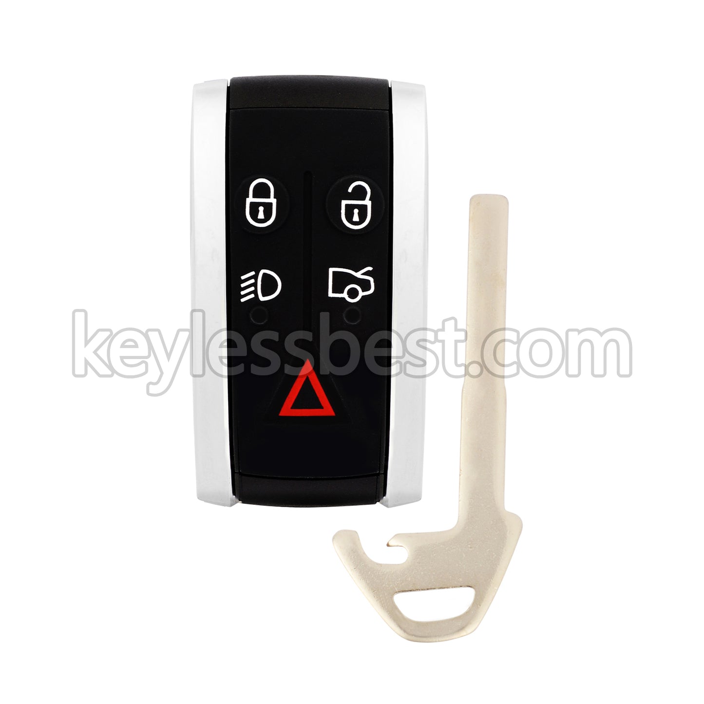 2007 - 2015 Jaguar XF XFR XK XKR XJ8 XK8 / 5 Buttons Remote Key / KR55WK49244 / 315MHz