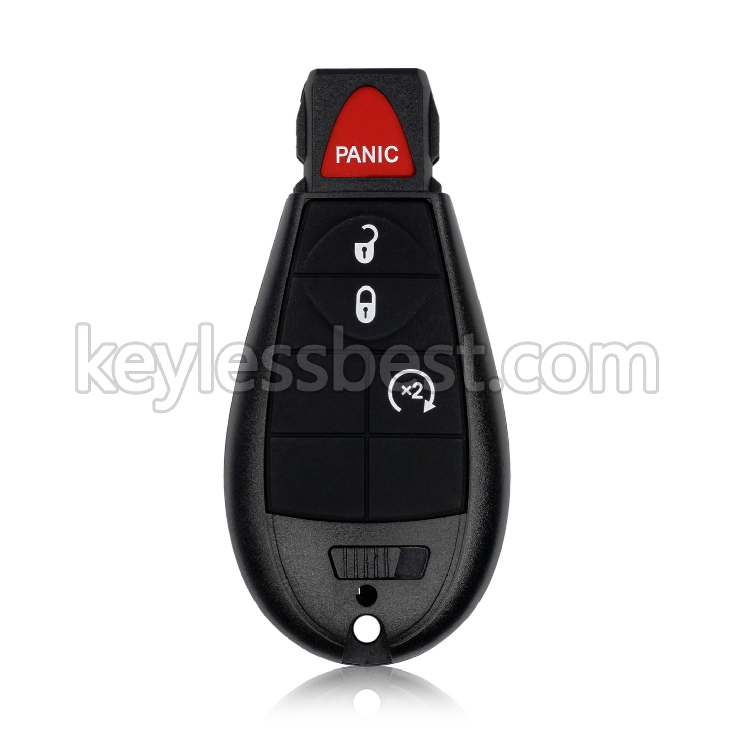 2013-2019 Dodge Ram 1500 Classic / 4 Buttons Remote Key / GQ4-53T / 433MHz