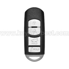 2016-2020 Mazda CX-5 with Power Liftgate CX-9 with Power Liftgate / 4 Buttons Keyless Entry Remote / WAZSKE13D02 / PN:GJY9-67-5DY,   GJY9-67-5RY