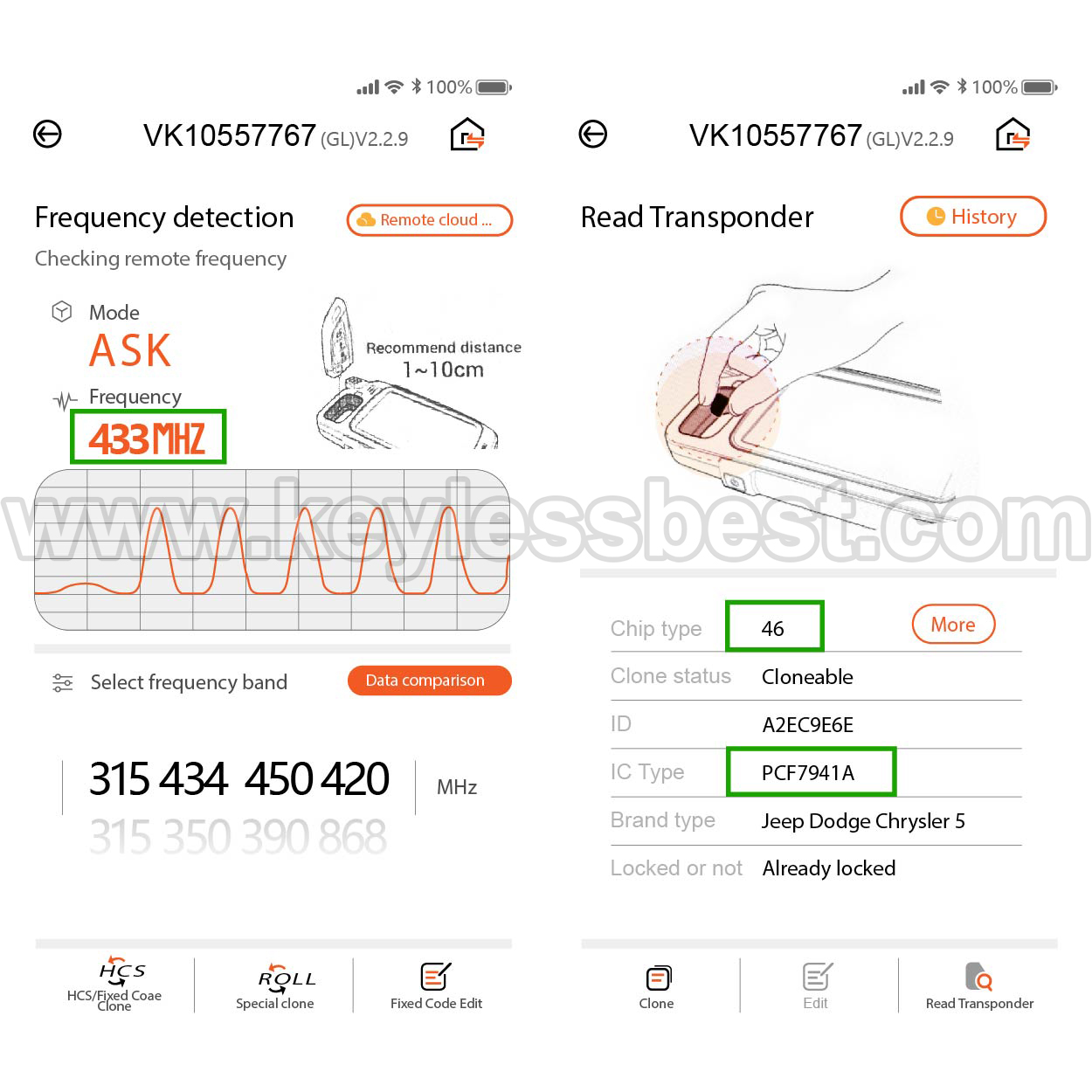 2008-2010 Jeep Commander Key Fob M3N5WY783X, IYZ-C01C for Keylessbest - Image 5