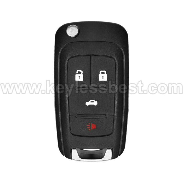 2010-2019 Chevrolet GMC Buick Allure Encore Verano Regal LaCrosse  / 4 Buttons Keyless Entry Remote/ OHT01060512 /PN: 13504199, 13574863, 20979468, 13504259, 13504204 , 5924369 / 46
