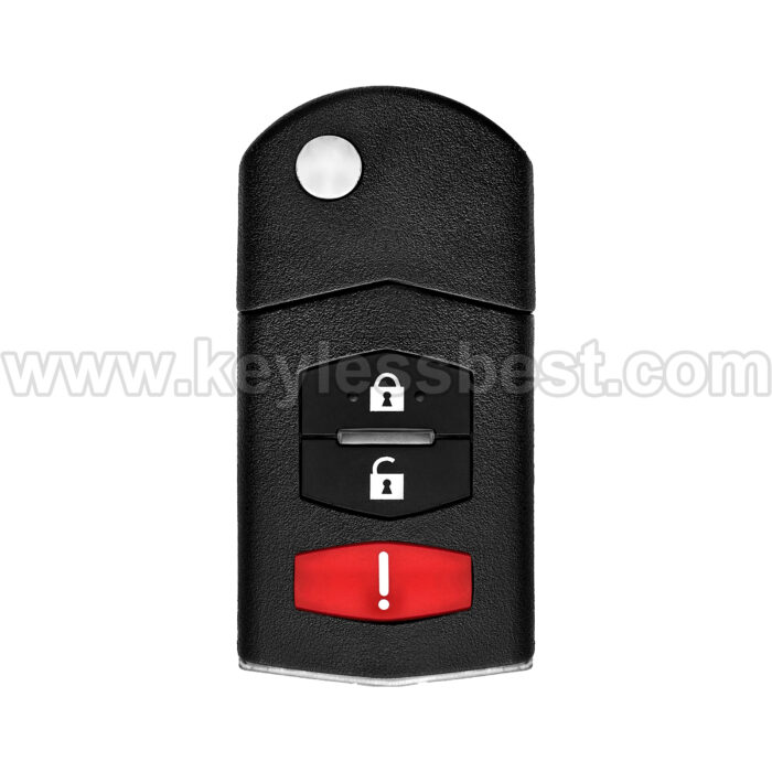 2004-2008 Mazda 6 Hatchback 6 Wagon RX-8 / 3 Buttons Keyless Entry Remote / KPU41788 / PN: GP7A-67-5RYB / 63 80bit