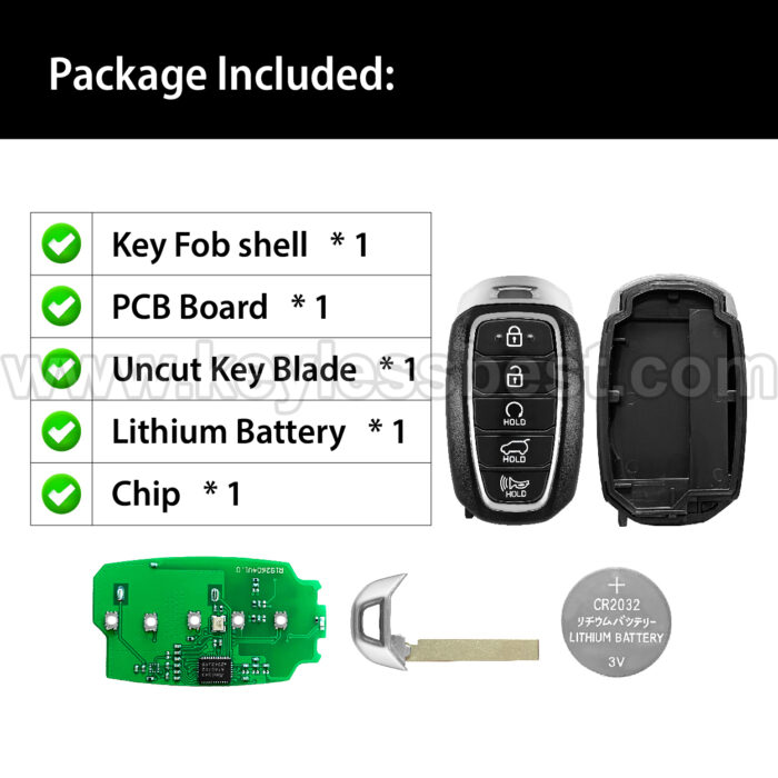 2020-2022 Hyundai Palisade / 5 Buttons Keyless Entry Remote / TQ8-FOB-4F29 / PN: 95440-S8010 - Image 6