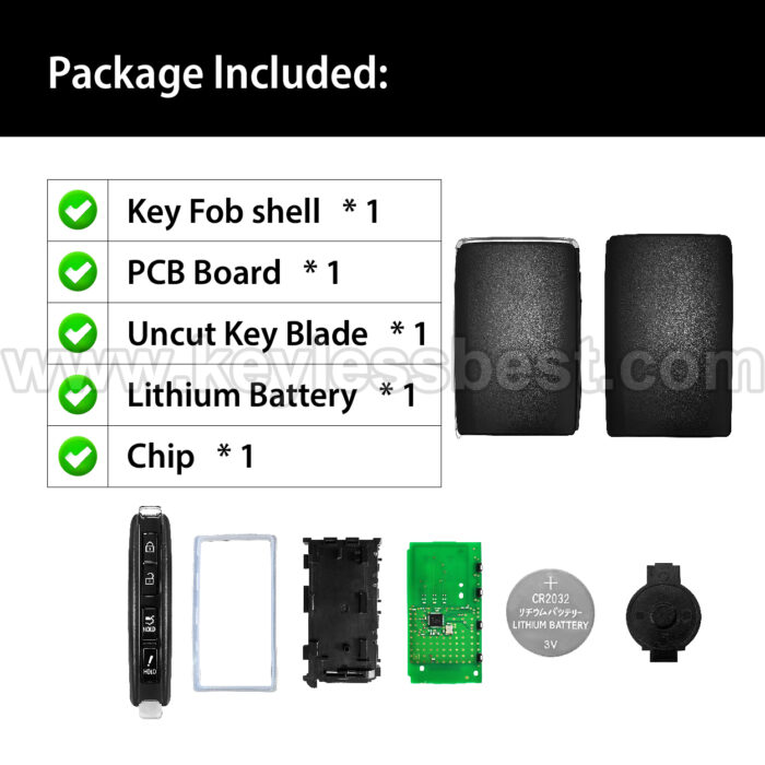 2020-2023 Mazda CX-3 CX-5 CX-9 / 4 Buttons Keyless Entry Remote / WAZSKE13D03 / PN:  TAYB-67-5DYB, TAYB-67-5DY - Image 6