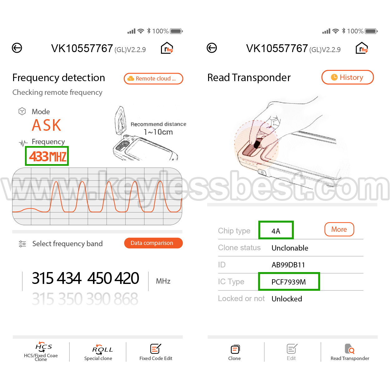 Clé de télécommande Dodge Ram 1500 Pickup 2019-2024 68291691AD pour Keylessbest