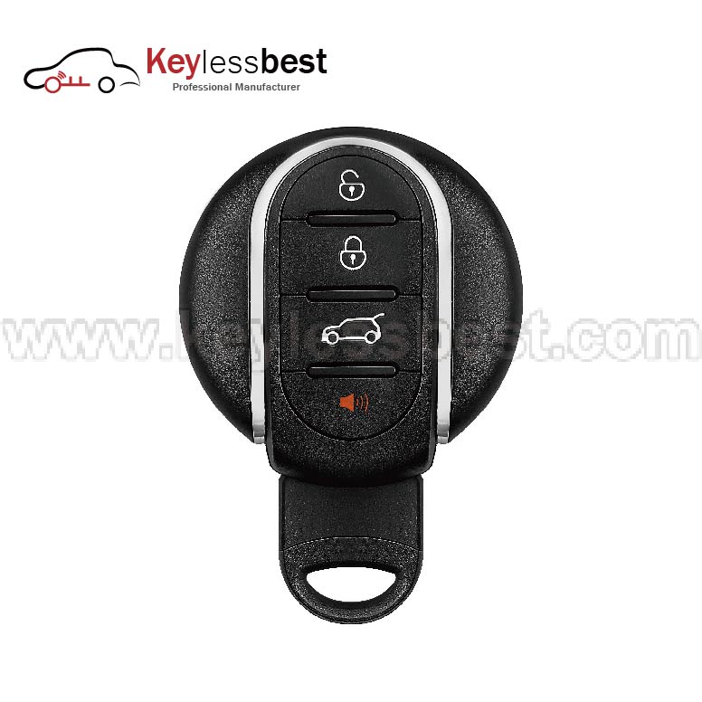 MINI 4 Buttons 433MHz Chip: 49 HITAG PRO FCC ID: NBGIDGNG1 FEM / BDC IC: 2694A-IDGNG1 PN: 9345896-01 Buttons: Lock, Unlock, Hatch, Panic Battery: CR2032 Test Key: HU127 / HU100R2014-2018 Mini Cooper