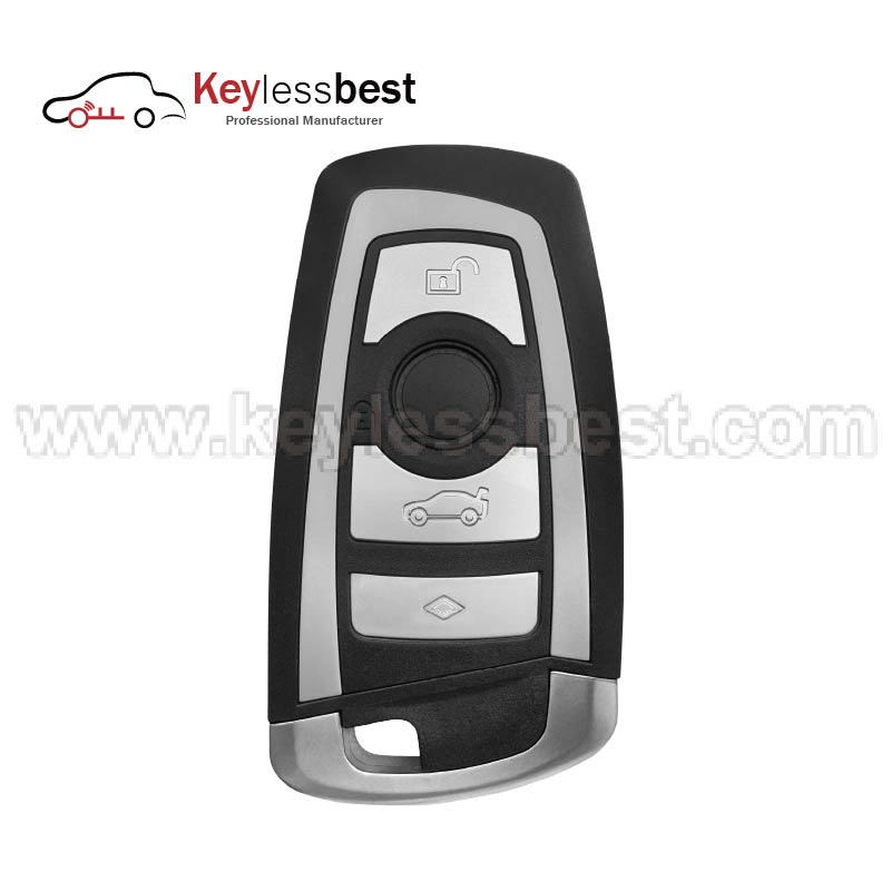 BMW 4 buttons 868MHz Chip:ID 49 FCCID:KR55WK49863 Button: Lock, Unlock, Trunk, Panic 2009 - 2016 BMW 3-Series 2010 - 2014 5 Series 2011 - 2013 6 Series 2009 - 2013 7 Series 2011 - 2013 X3 Series