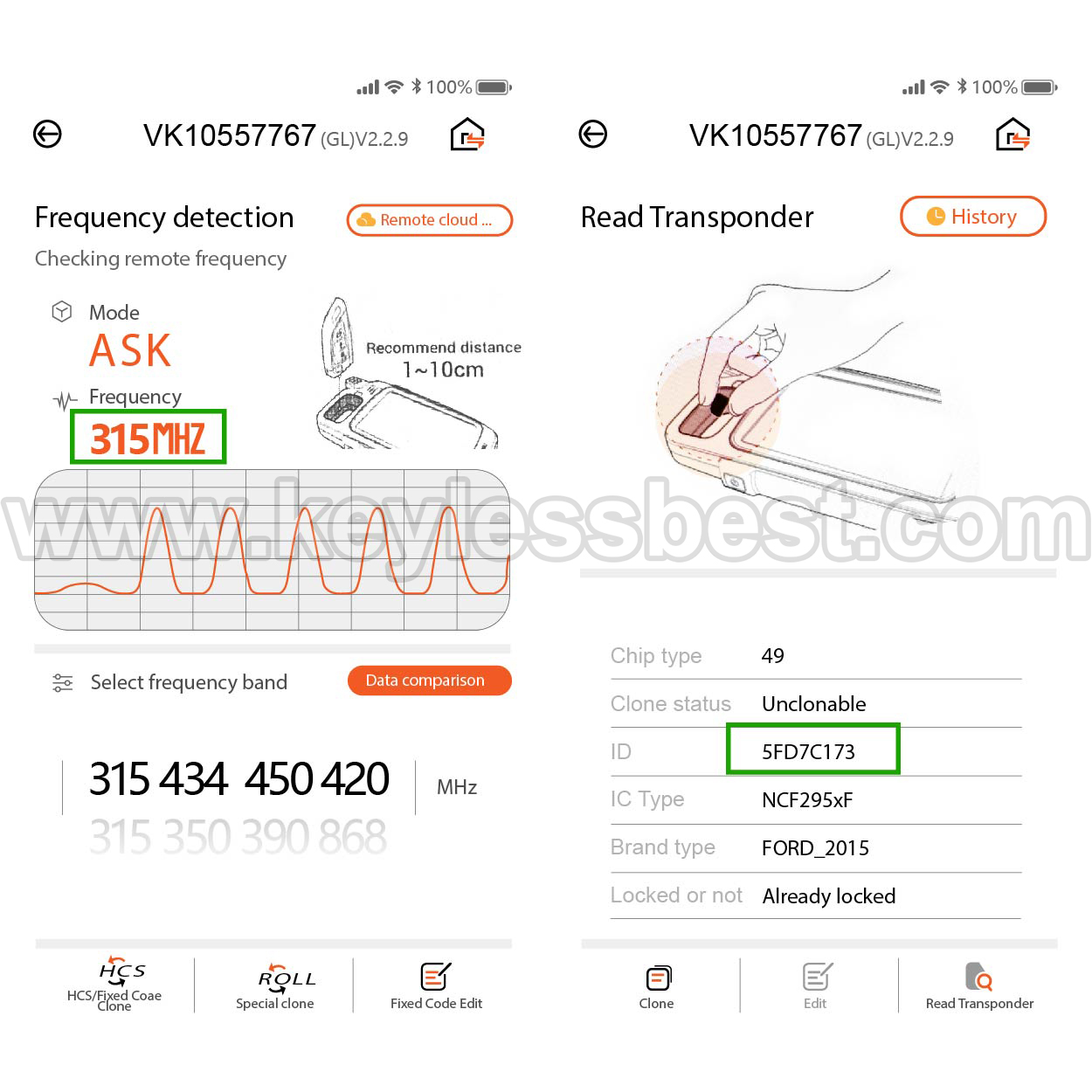 2017-2022 Ford Key Fob M3N-A2C93142300 for keylessbest - Изображение 5