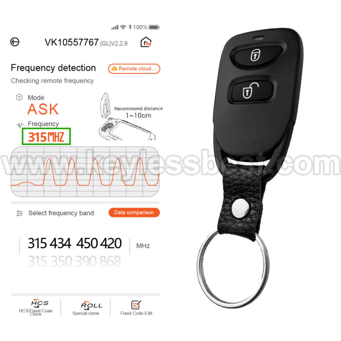 2012-2014 Hyundai Accent / 3 Buttons Keyless Entry Remote / TQ8RKE-3F01 / PN: 95430-2E200, 95430-1R200 , 954301R200, 954302E200 - Image 5