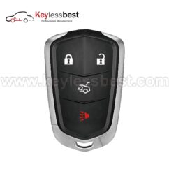 Cadillac 4 buttons 315MHz FCC ID: HYQ2AB IC: 1552A-2AB PN: 13598506, 13510253 13594023 Buttons: Lock, Unlock, Trunk, Panic 2015 - 2019 Cadillac ATS 2014 - 2019 Cadillac CTS Sedan 2015 - 2019 Cadillac XTS