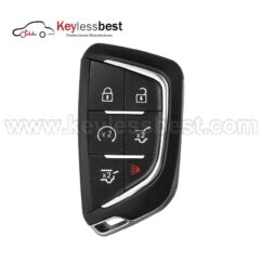 Cadillac 6 buttons 433Mhz 49Chip FCC ID：YG0G20TB1 PN:13538864 13541571 13546300 IC: 4008C-G20TB1 Buttons: Lock, Unlock, Panic, Hatch, Glass , Remote Start Test Key: HU100 Battery: CR2450 2020-2024 Cadillac Escalade
