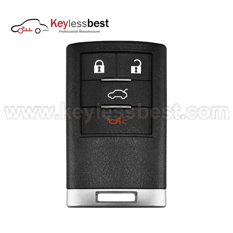 Cadillac 4Buttons 315 MHz Chip:46 FCC ID: M3N5WY7777A IC: 267F-5WY7777A Memory Slot: Driver 1 PN: 25946298 Buttons: Lock, Unlock, Trunk, Panic 2008-2015 Cadillac CTS 2008-2011 Cadillac DTS 2008-2011 Cadillac STS